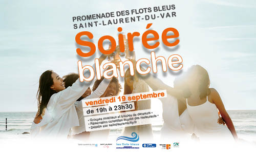 Image principale de l'évènement Soirée blanche aux Flots Bleus