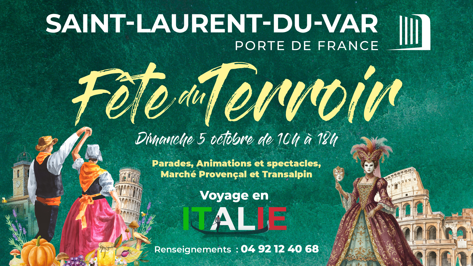 Image principale de l'évènement Fête du Terroir : Italie et Provence