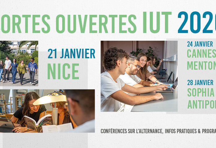 3 photos représentant des étudiants