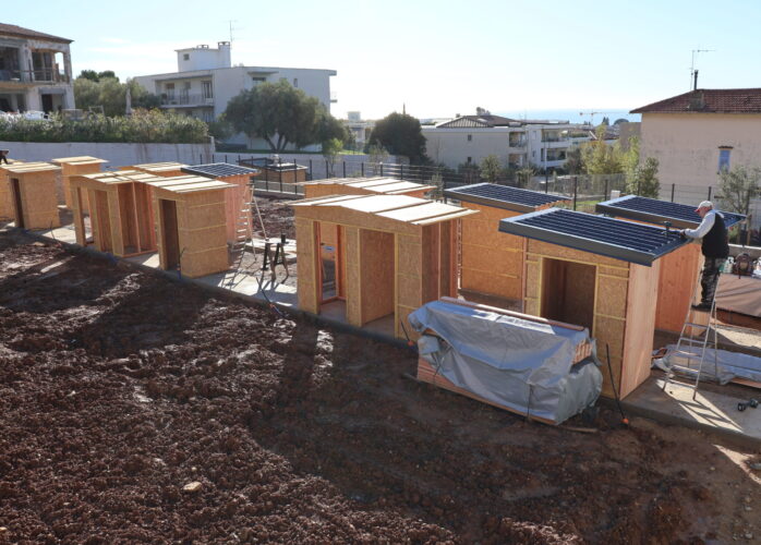 Site des futurs jardins familiaux, corniche d'Agrimont.